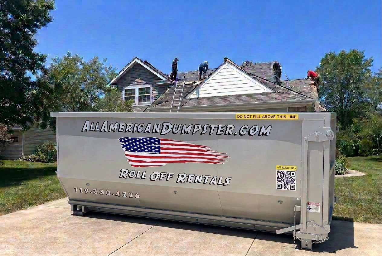 Roofing Dumpster Rental