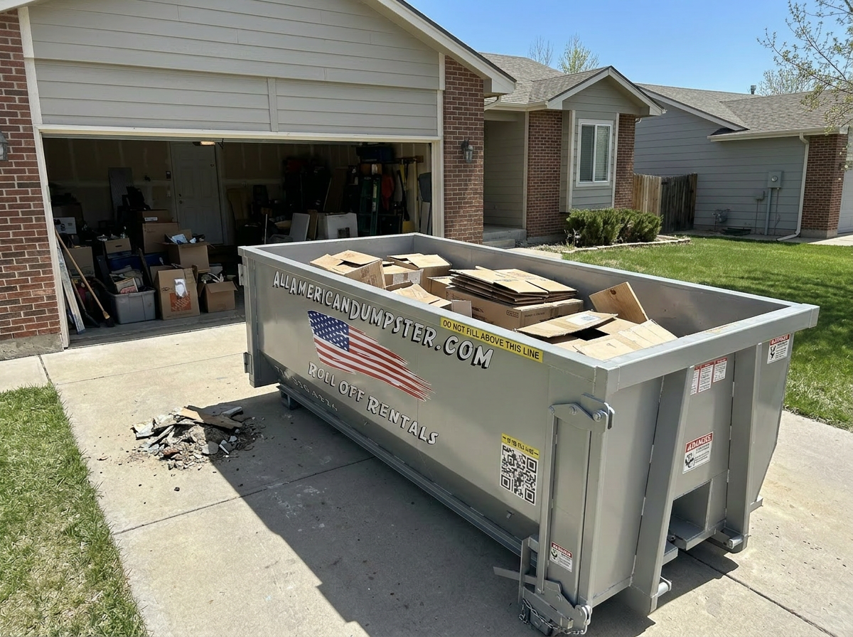 Home Cleanout Dumpster